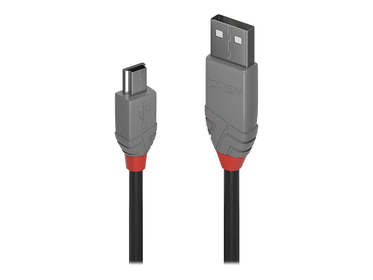 Lindy Anthra Line - USB-Kabel - USB (M) zu Mini-USB, Typ B (M)