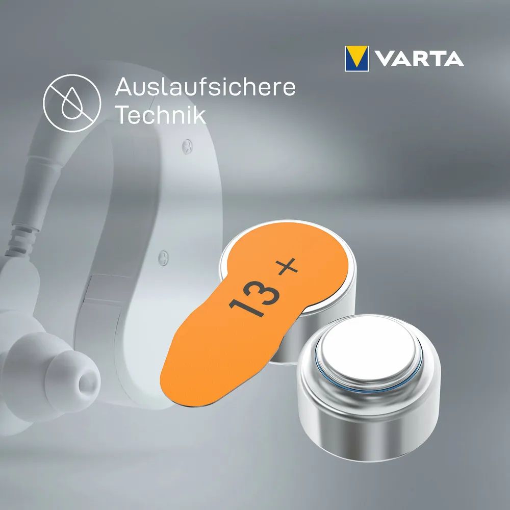 VARTA Hearing Aid Batteries 13 Blister 8