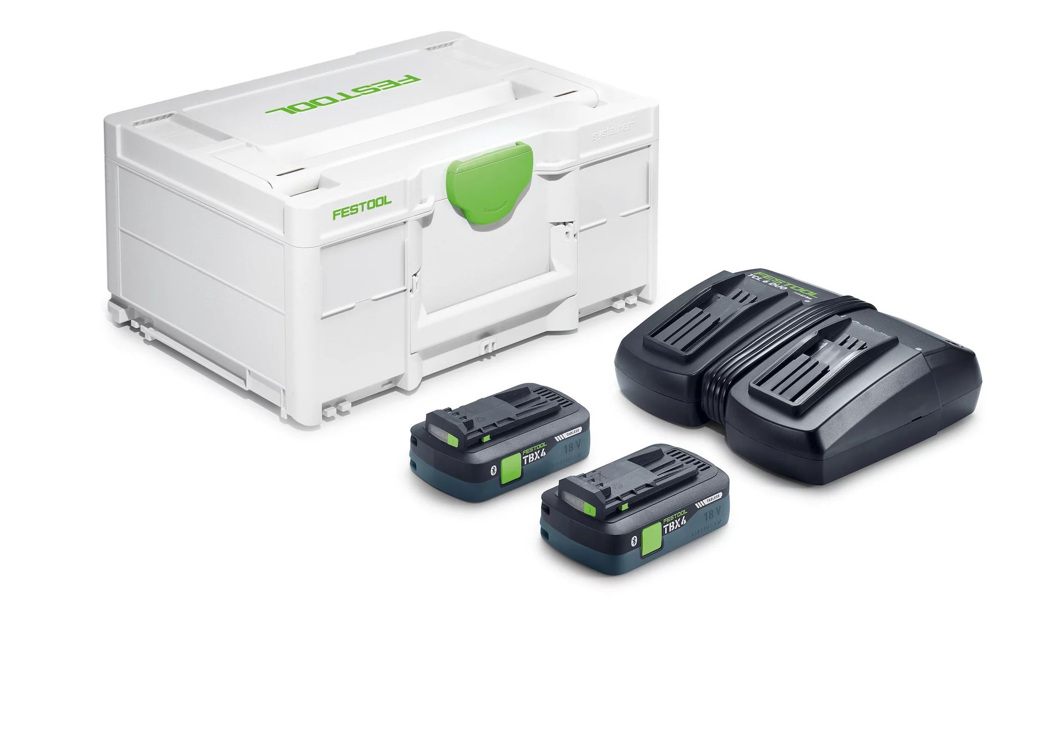 Festool SYS 18V 2xTBX4/TCL6DUO