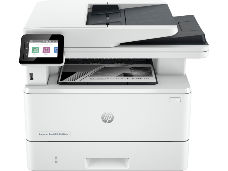 HP LaserJet Pro MFP 4102fdw - Multifunktionsdrucker - s/w - Laser - Legal (216 x 356 mm)