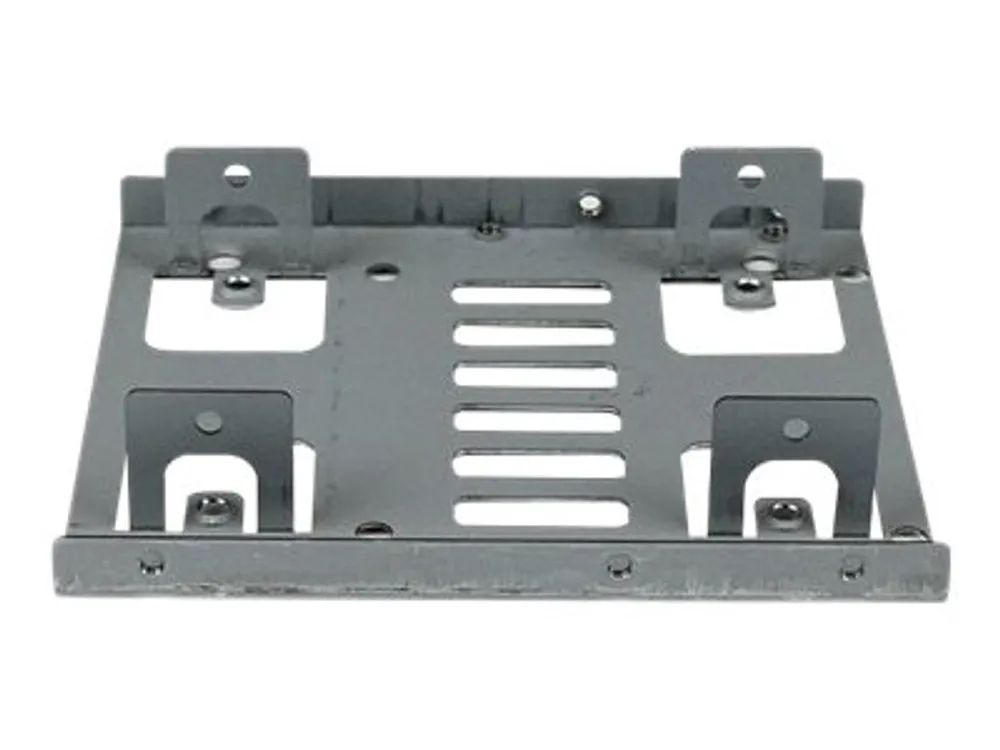 StarTech.com Dual 2,5 SATA Festplatten auf 3,5 Einbauschacht Halterung - 2-fach HDD/SSD Halterung mit SATA Strom- und Datenkabel - Laufwerksschachtadapter - 3,5" auf 2,5" (8.9 cm to 6.4 cm)