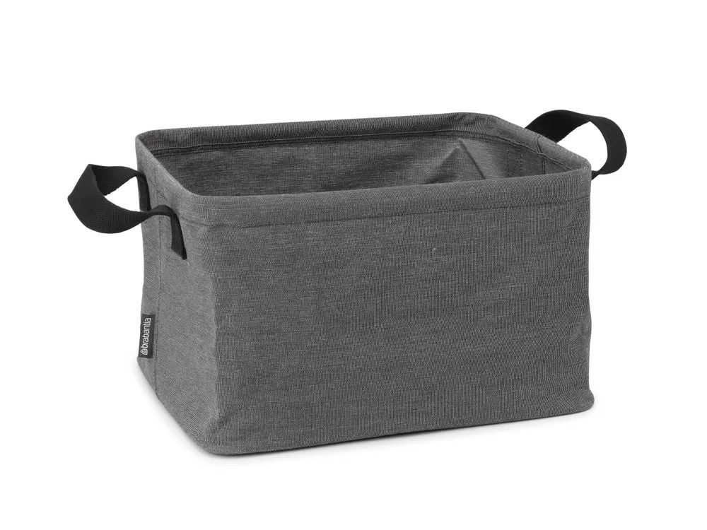 Brabantia Faltbarer Wäschekorb, 35L - Pepper Black