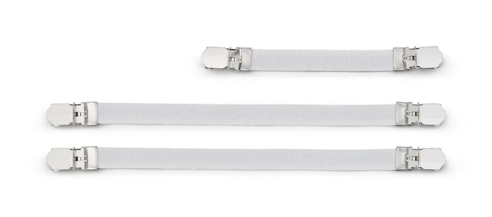 Brabantia Befestigung Bügeltischbezüge, 3 Stück - White