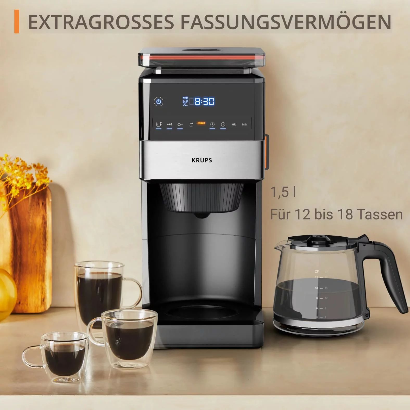 Krups KM8428 GRIND AROMA XL