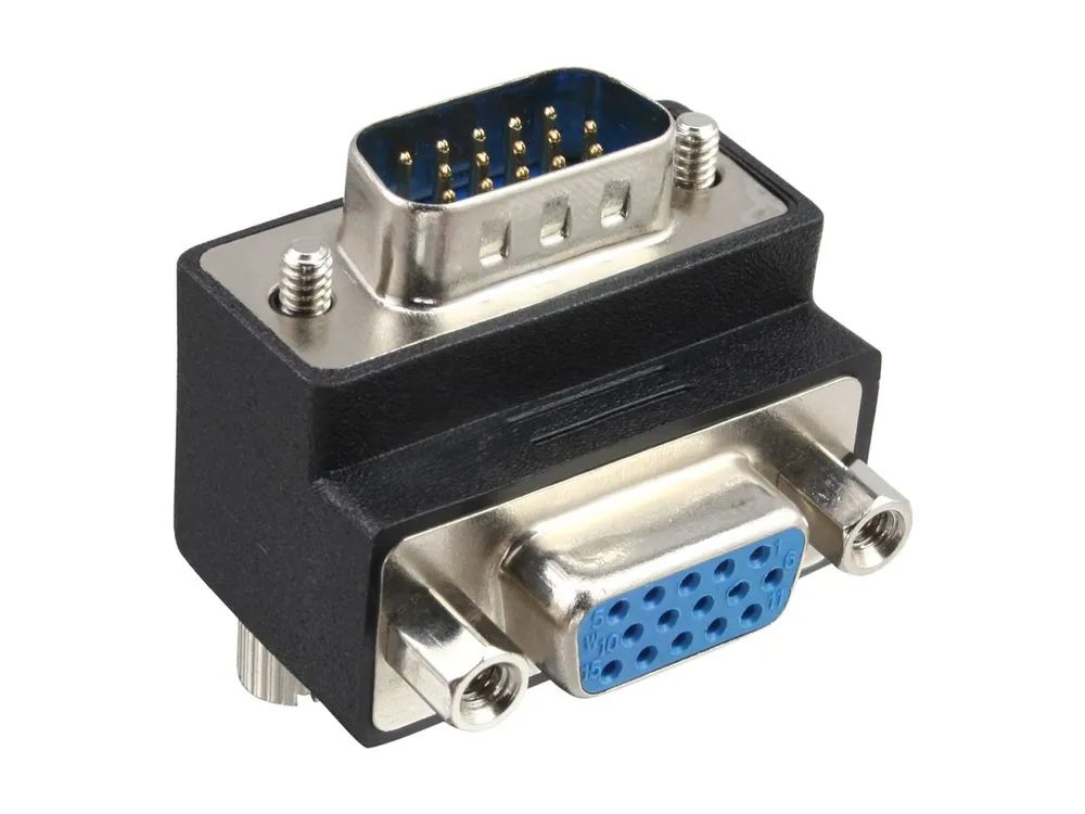 InLine VGA Adapter 90° Winkel 15pol Stecker/Buchse
