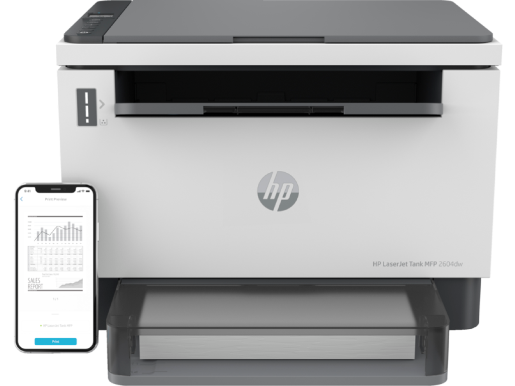 HP LaserJet Tank MFP 2604dw - Multifunktionsdrucker - s/w - Laser - nachfüllbar - 216 x 297 mm (Original)