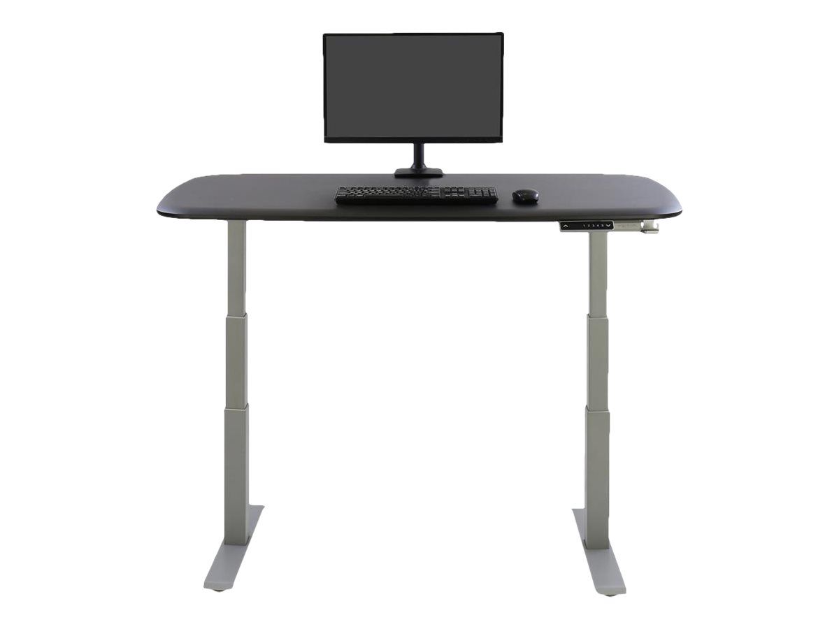 Ergotron LX - Befestigungskit (Gelenkarm, Spannbefestigung für Tisch, Tischplattenbohrung, 8" Stange) - Konstante Krafttechnologie - für LCD-Display - Aluminium - mattschwarz - Bildschirmgröße: bis zu 86,4 cm (bis zu 34 Zoll)