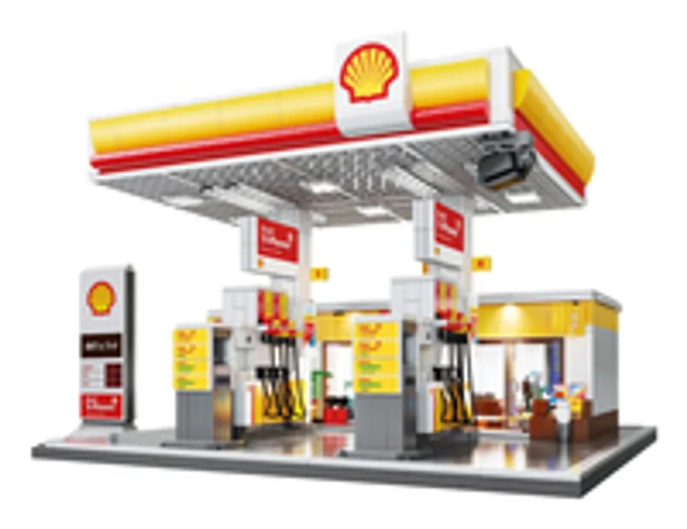 JAMARA CaDA Shell Tankstelle Bricks 14+