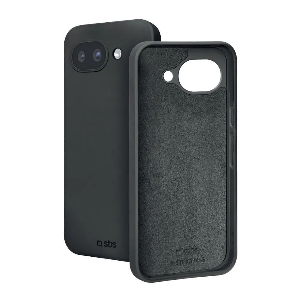 SBS INSTINCT MAG MagSafe kompatibles Cover für Google Pixel 10A, schwarz