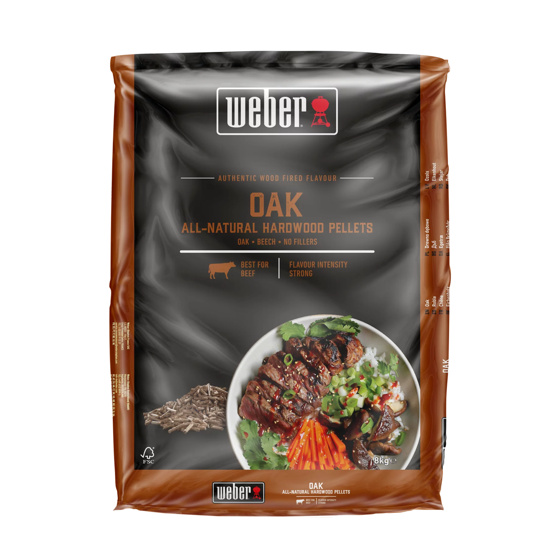 Weber Holzpellets Eiche - 8 kg