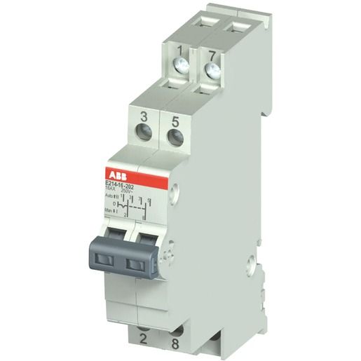 ABB Sace GRUPPENSCHALTER I-0-I 2W / 16A / ABBSAC E 214-16-202 2CCA703030R0001