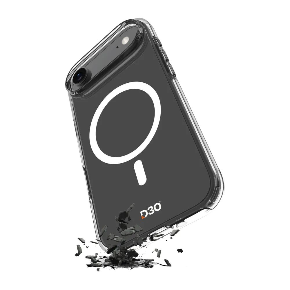 PURO IMPACT CLEAR D3O Cover für iPhone 17 AIR, transparent