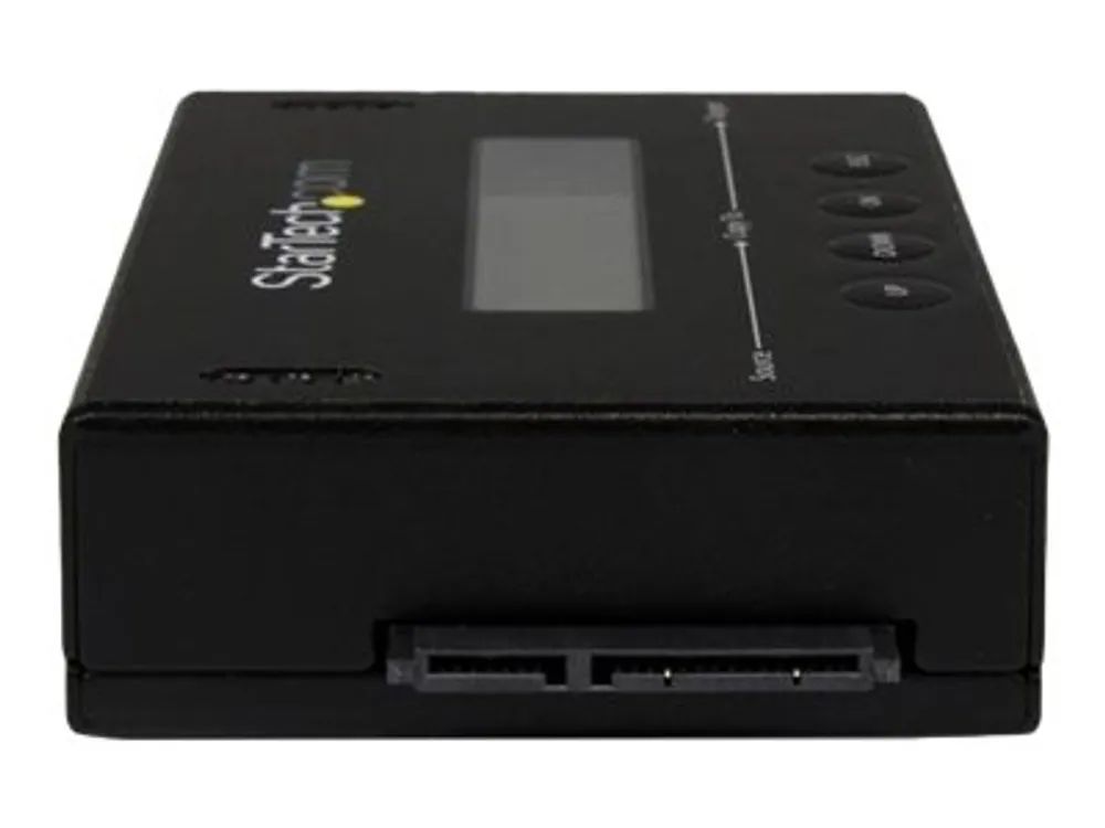 StarTech.com 2,5 / 3,5 SATA / SSD Festplatten Duplikator / Eraser - Festplatten Kopierstation mit 14 GB/s Duplizier-Geschwindigkeit - Festplattenduplikator - 2 Schächte (SATA-600)