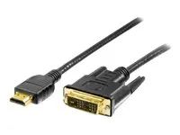 Equip Life - Adapterkabel - Single Link - HDMI männlich zu DVI-D männlich