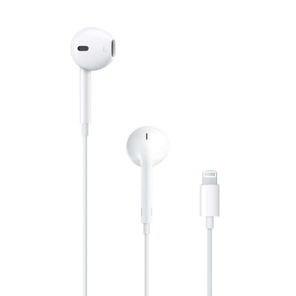 Apple EarPods - Ohrhörer mit Mikrofon - Ohrstöpsel - kabelgebunden - Lightning - für iPad/iPhone/iPo