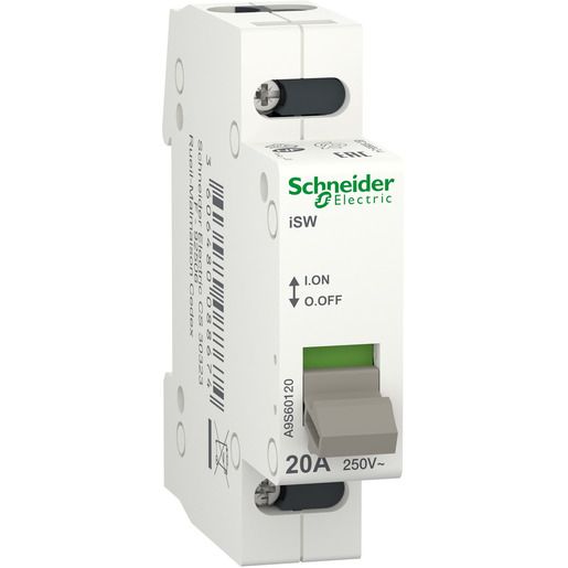 Schneider Electric AUSSCHALTER ISW 1P 20A / SCHN.E A9S60120