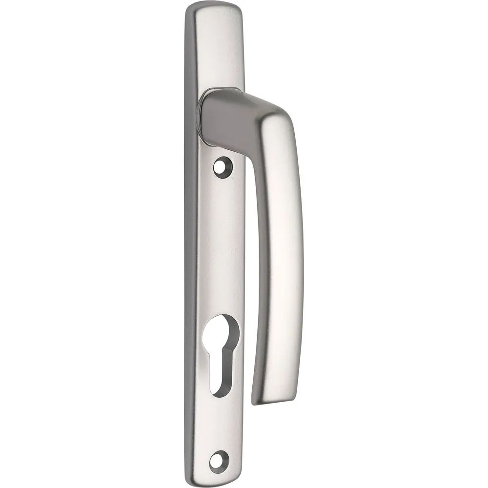 Maco Drückerhalbgt. HARMONY - innen, LS PZ92, TS - 90 mm, ohne Kzs., silber