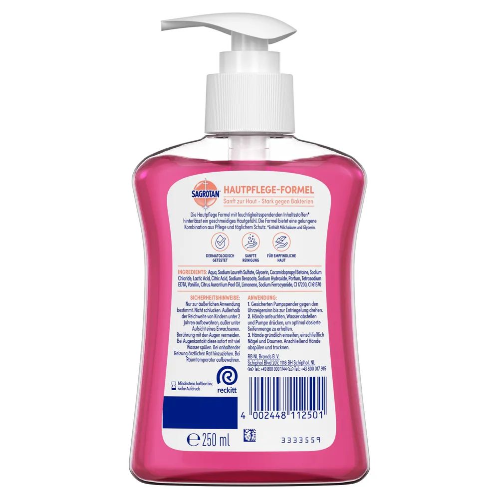 Sagrotan Handseife Wildbeeren Duft 250ml