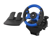 natec Gaming Lenkrad Seaborg 350 für PC/Xbox/PS - Lenkrad - 15 Tasten