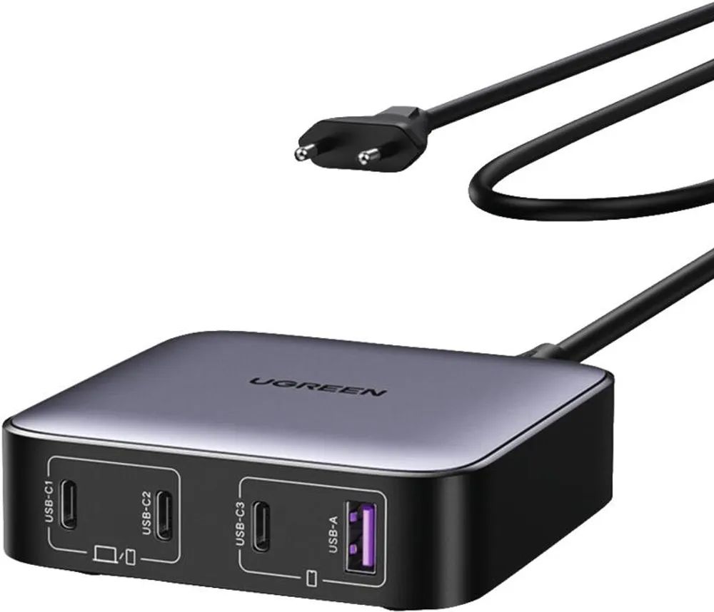 UGREEN Nexode 1*USB-A + 3*USB-C 100W Desktop Fast Charger CD328