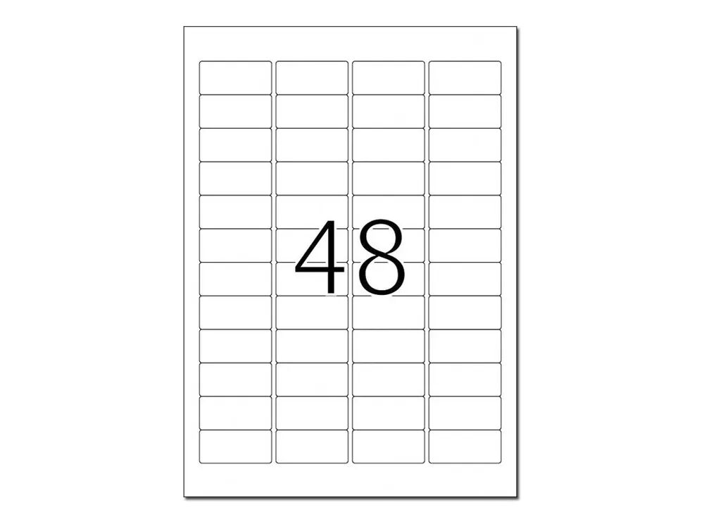 HERMA Special - Papier - matt - permanent selbstklebend - Blau - 45.7 x 21.2 mm 960 Etikett(en) (20 Bogen x 48)