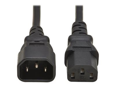 Eaton Tripp Lite Series PDU Power Cord, C13 to C14 - 10A, 250V, H05VV-F, 2 m (6.6 ft.)