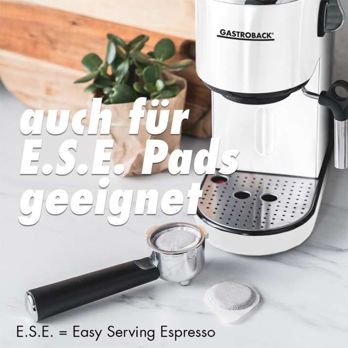 Gastroback Design Espresso Piccolo Weiß