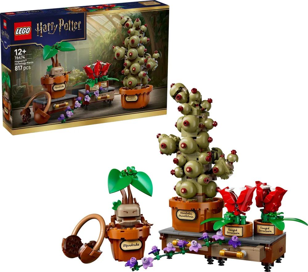 LEGO 76474 Harry Potter Schloss Hogwarts Kräuterkunde-Pflanzen