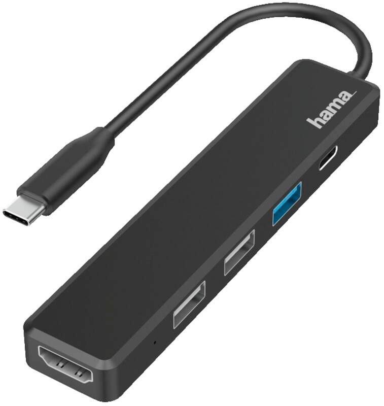 Hama 200117 USB-C-Multiport, 5 Ports