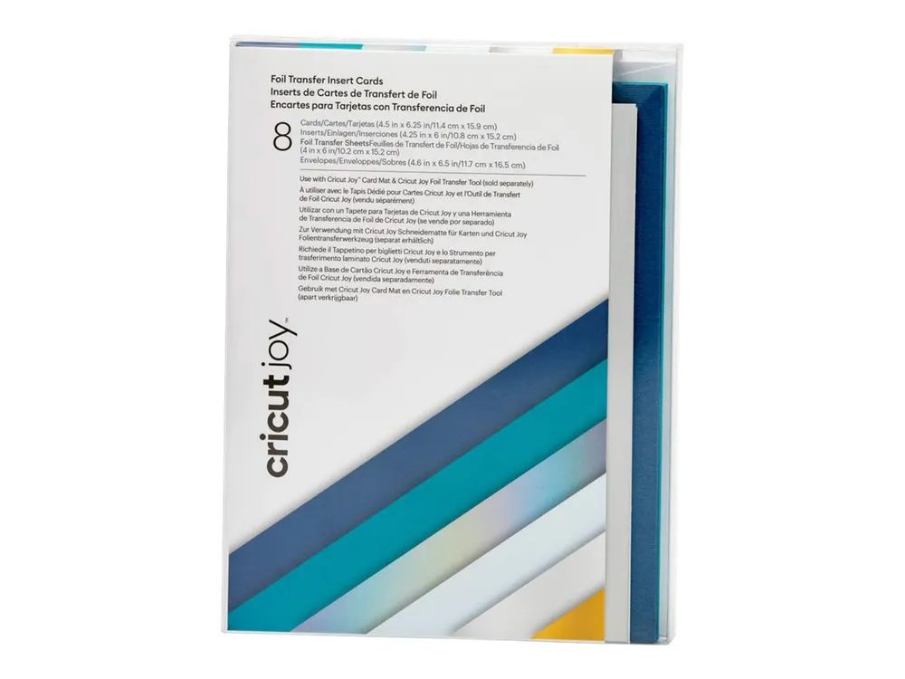 Cricut Joy Blue Lagoon Sampler - Einsatzkarten-Set