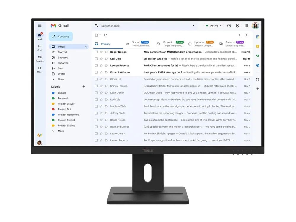 Lenovo ThinkVision E27-40 - LED-Monitor - 68.6 cm (27")