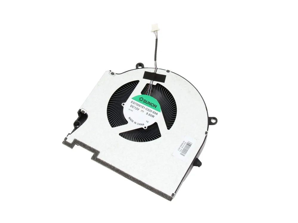 HP 12V DC laptop cooling fan 9.6W 4-pin connector