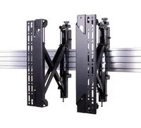 B-TECH BT8390-VESA400MAP/B V2 - Fixed - Schwarz - -20 - 20 mm - 50 kg - 177,8 cm (70") - Wand