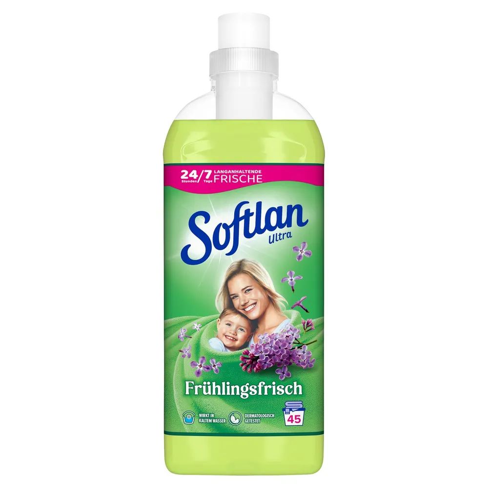 Softlan Ultra Frühlingsfrisch Weichspüler, langanhaltende Frische 1L