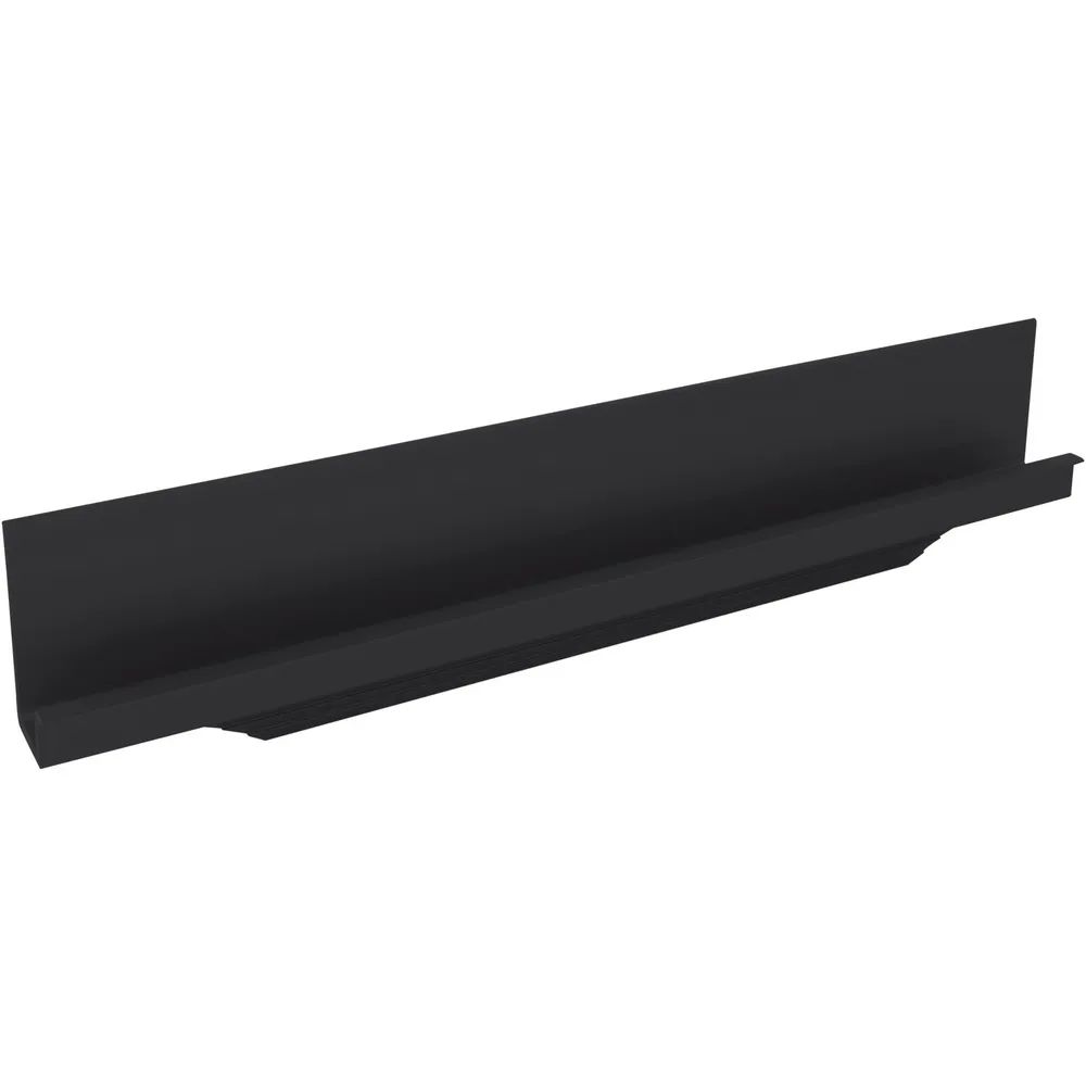 Alumis Griffleiste Grande Länge 245 mm, Aluminium schwarz eloxiert