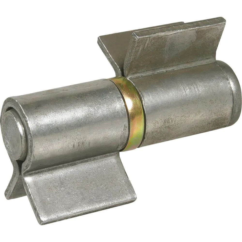 IBFM Anschweißband 2-teilig V-Lappen 404A , Bandh. 90 mm, ø 28 mm, Stahl blank