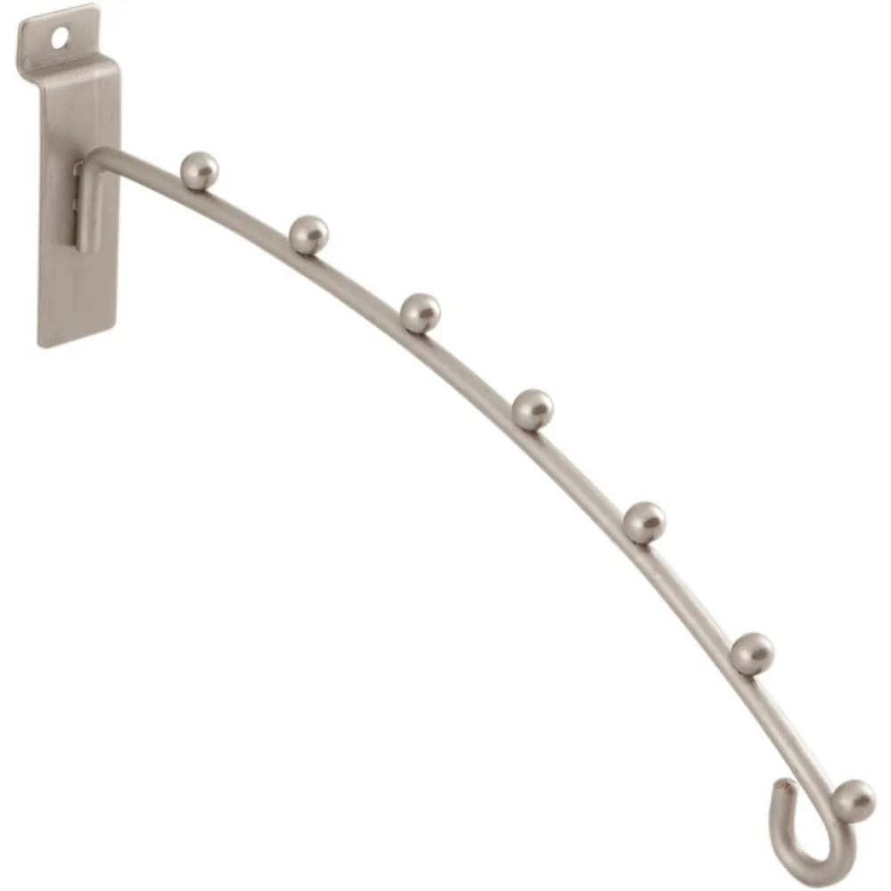 Arken S.P.A.  Schrägarm gebogen Arkwall 265 mm Stahl vernickelt matt