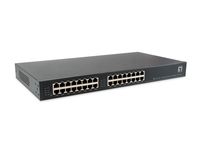 LevelOne POH-1620 16-Port High Power PoE Midspan Hub ,400W - Schnelles Ethernet - Gigabit Ethernet - 10,100,1000 Mbit/s - IEEE 802.3 - IEEE 802.3ab - IEEE 802.3af - IEEE 802.3u - Schwarz - 1U - Link - PoE - Leistung