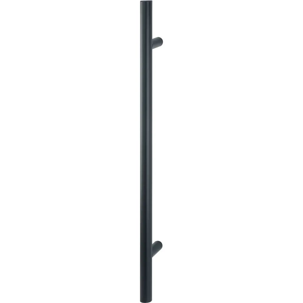 HOPPE Türgriff E5011 - 800/560 mm, Edelstahl schwarz matt