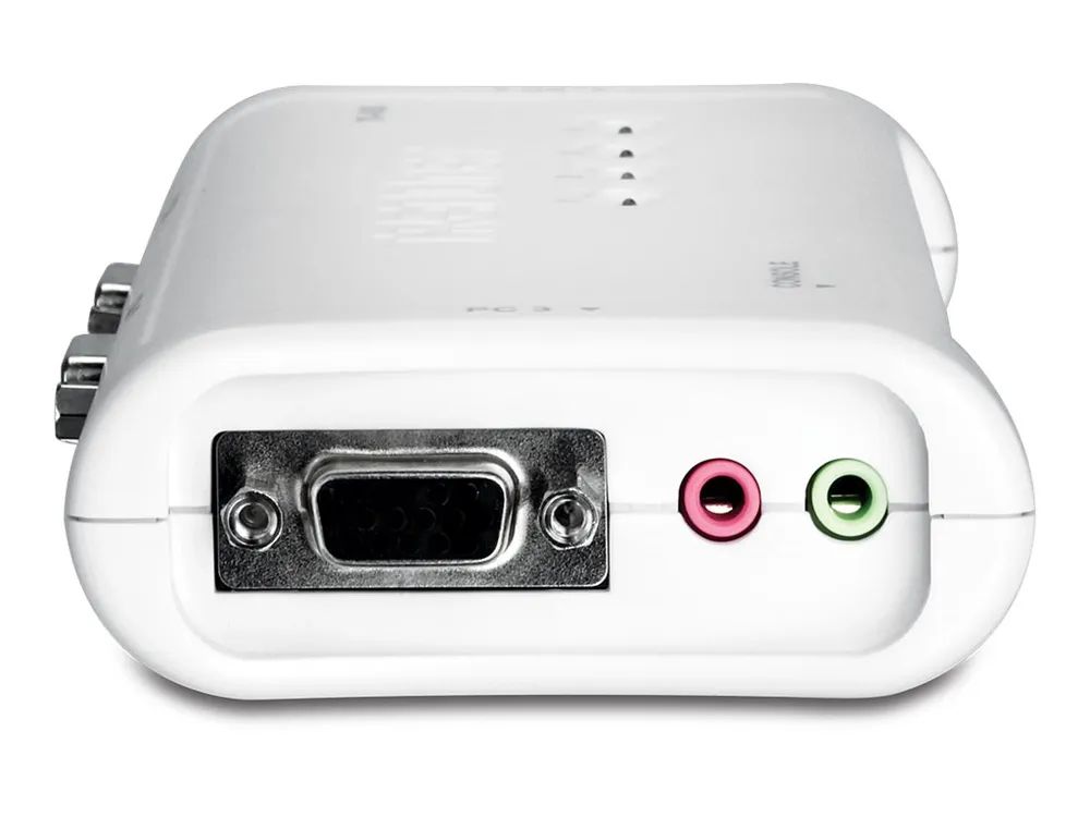TRENDnet TK 409K - KVM-/Audio-/USB-Switch - 4
