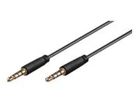 MicroConnect Audiokabel - 4-poliger Mini-Stecker 50cm