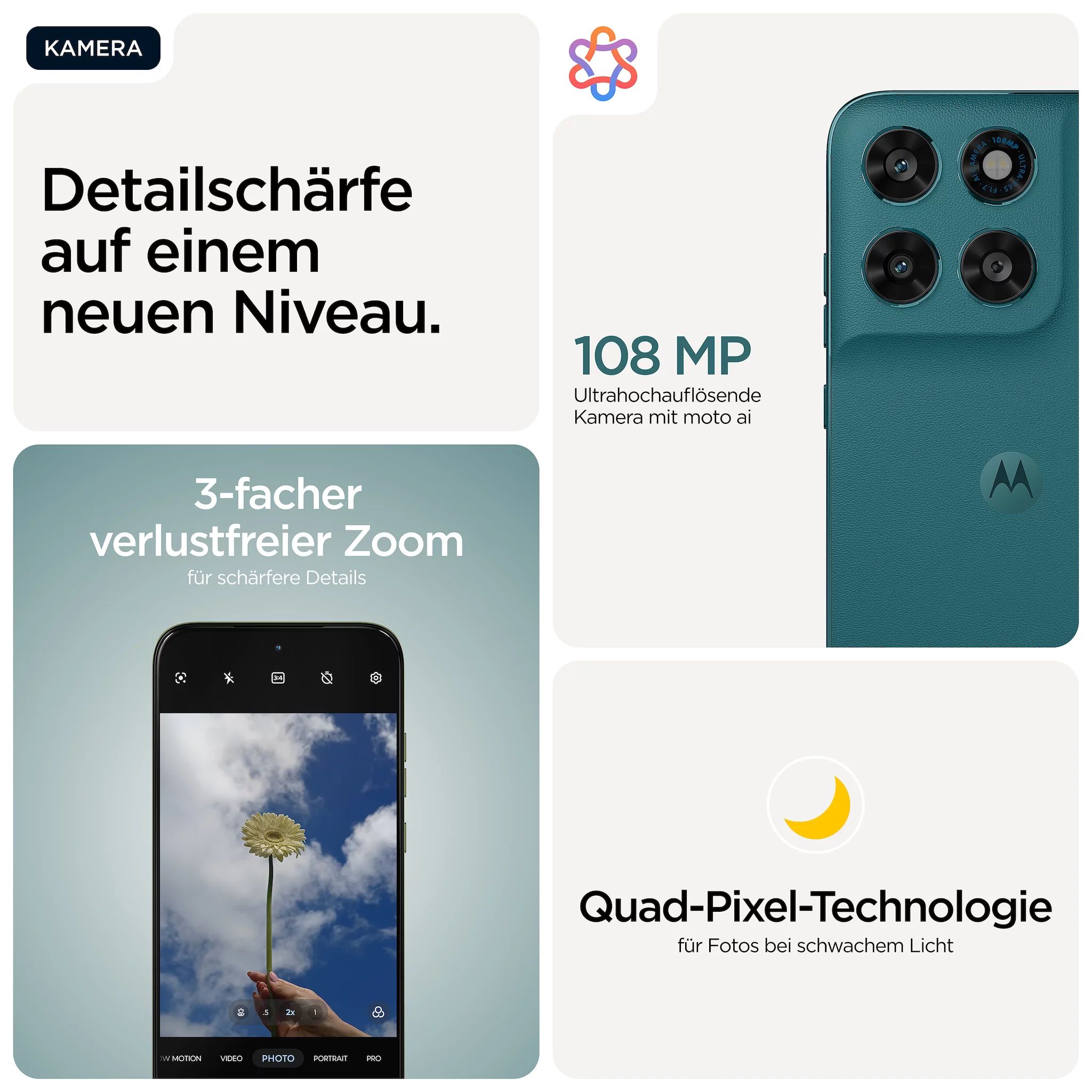 Motorola Moto g77 8/256GB, PANTONE Shaded Spruce