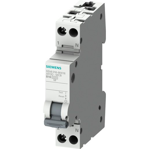 Siemens AFDD/LS 230V 6KA 2P B 13A 1TE / SIEMEN 5SV6016-6KK13