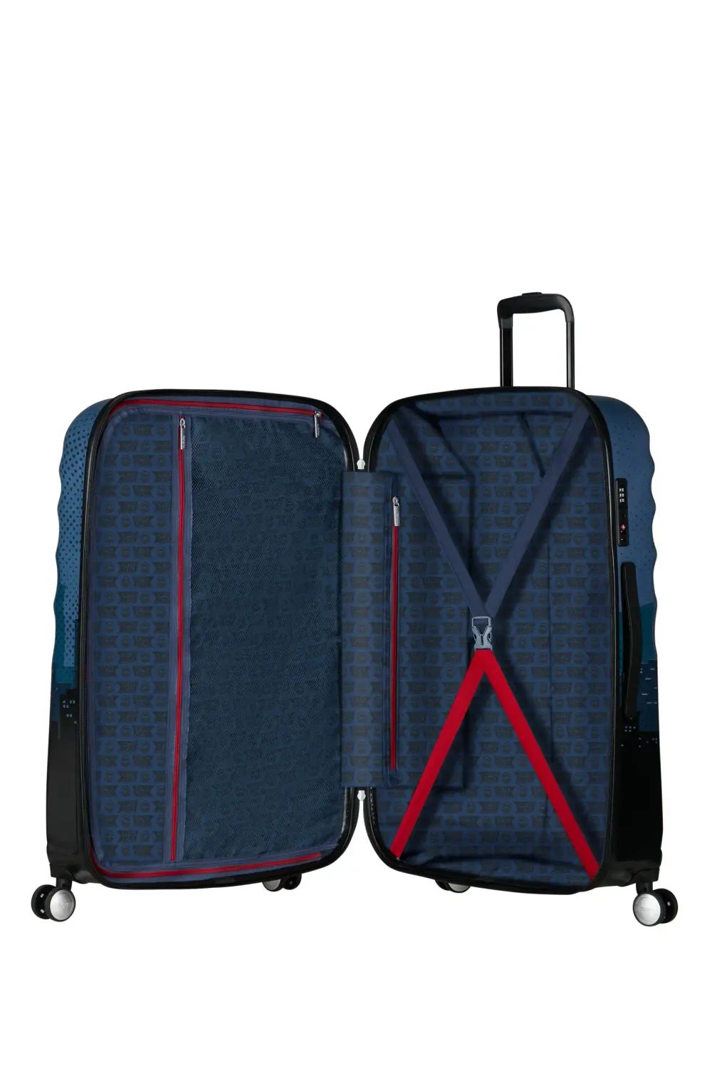 AMERICAN TOURISTER WAVEBREAKER SPIN.77/28, CAPTAIN AMERICA CITY