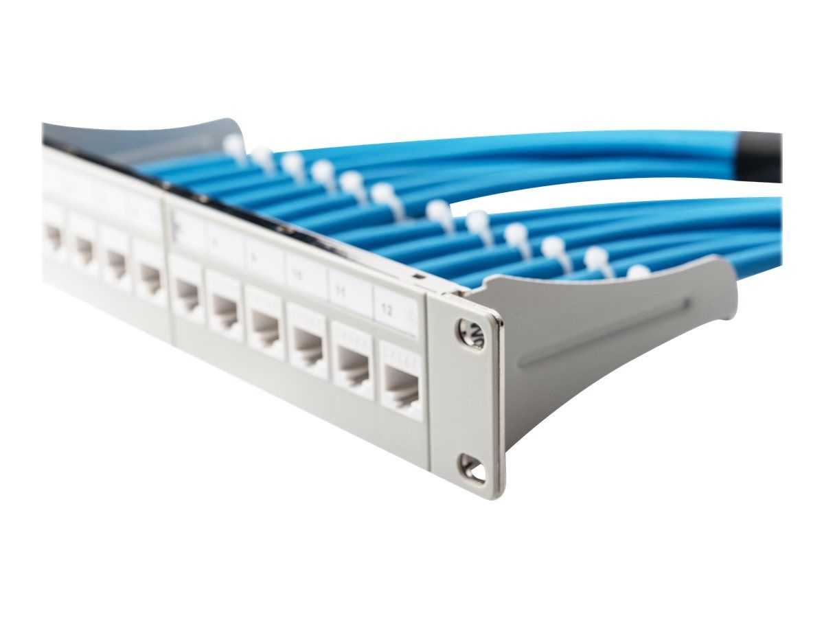 DIGITUS Modulares Patch Panel, 12-Port