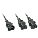 Lindy Netz-Splitter - IEC 60320 C14 zu power IEC 60320 C13