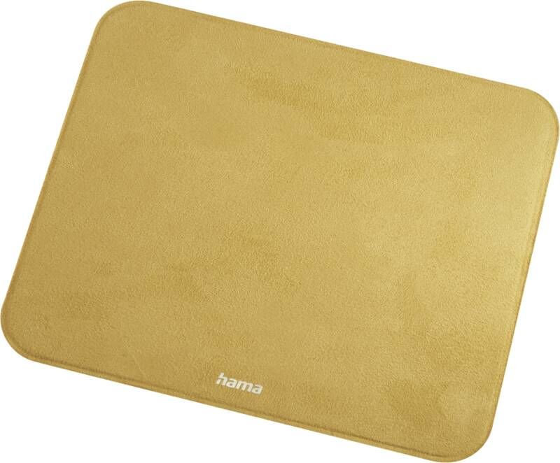 Hama Mauspad "Velvet", Senfgelb
