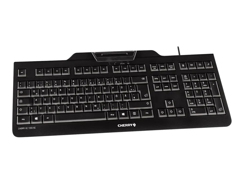 Cherry KC 1000 SC - Tastatur - USB - Französisch