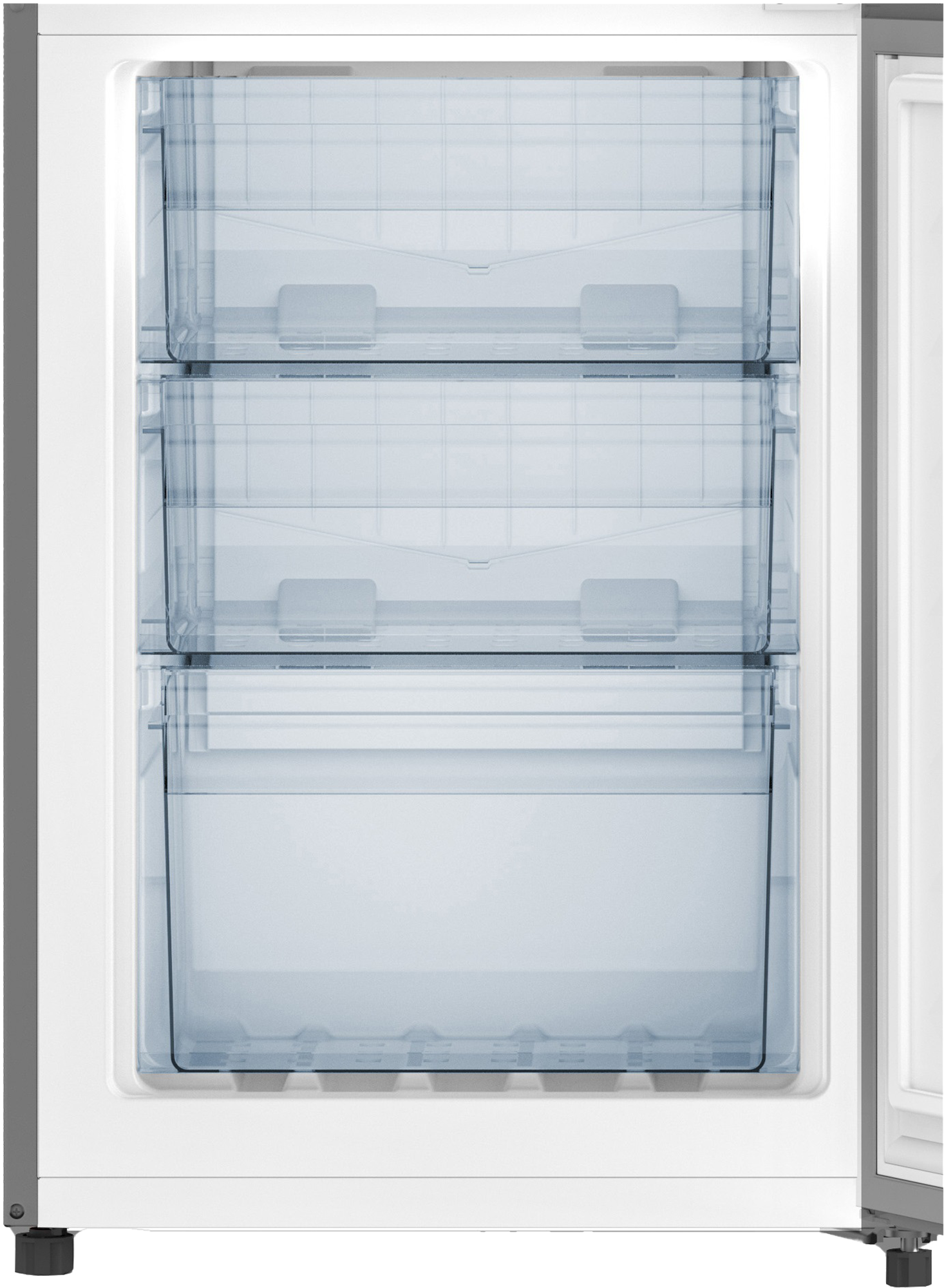 Beko B3RCNO256S Kühl-/Gefrierkombination, Nutzinhalt:250 L - Silber