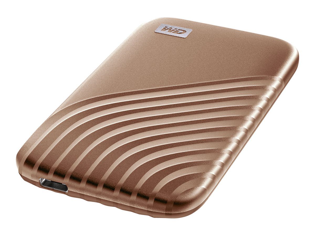 WD My Passport SSD WDBAGF0010BGD - SSD - verschlüsselt - 1 TB - extern (tragbar)